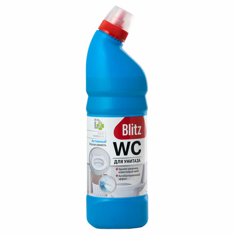 Средство для уборки туалета 750г BLITZ "Морская свежесть", 8000020