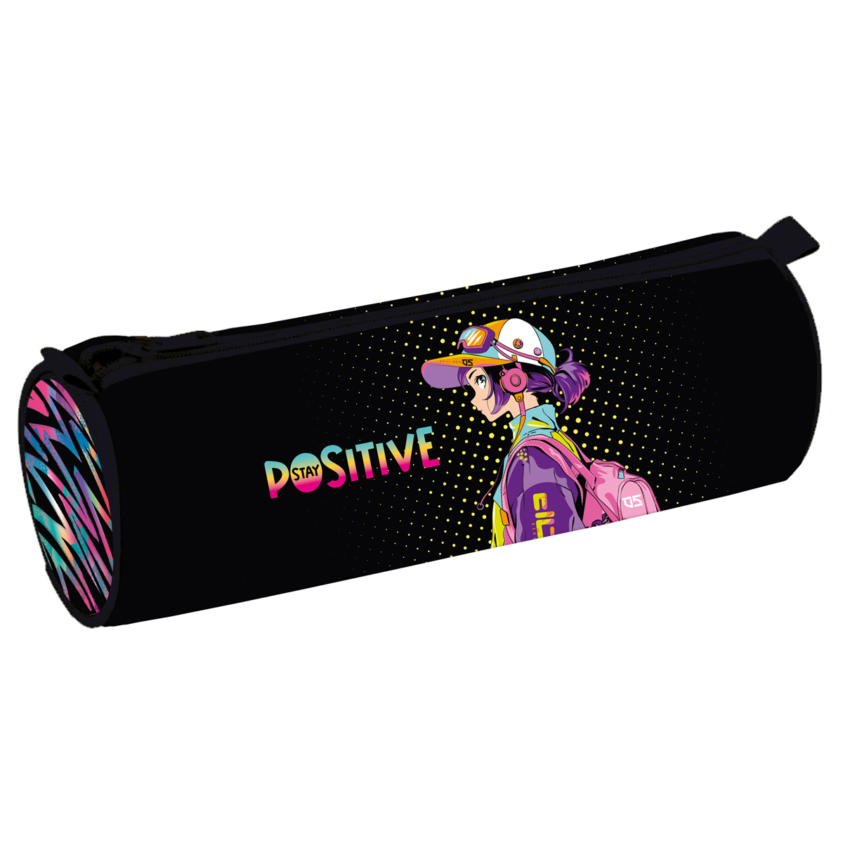 Пенал 210*80 ArtSpace "Stay positive", тубус, полиэстер