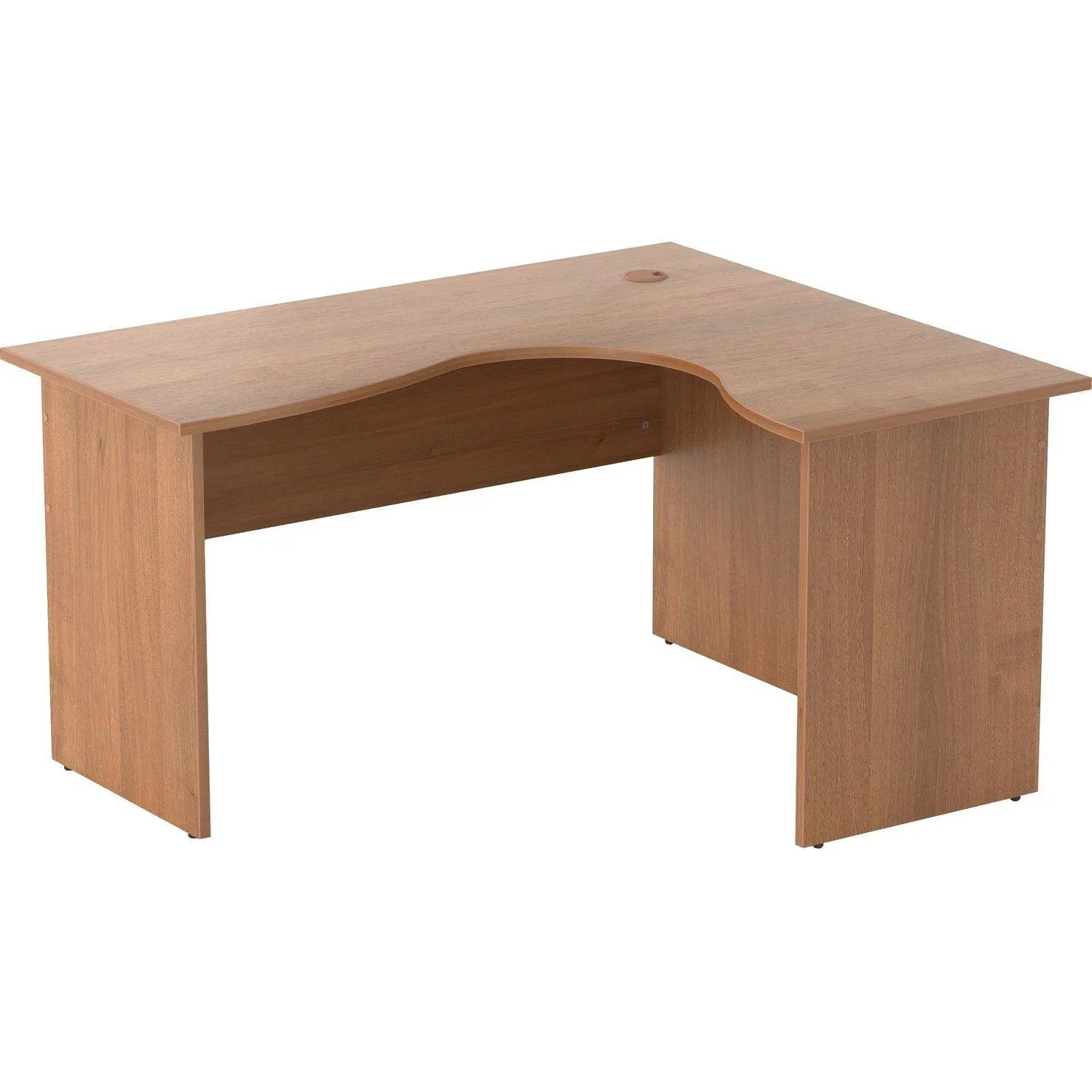 Стол эргономичный Easy One 22/22 правый (1400x1200x740мм) орех new