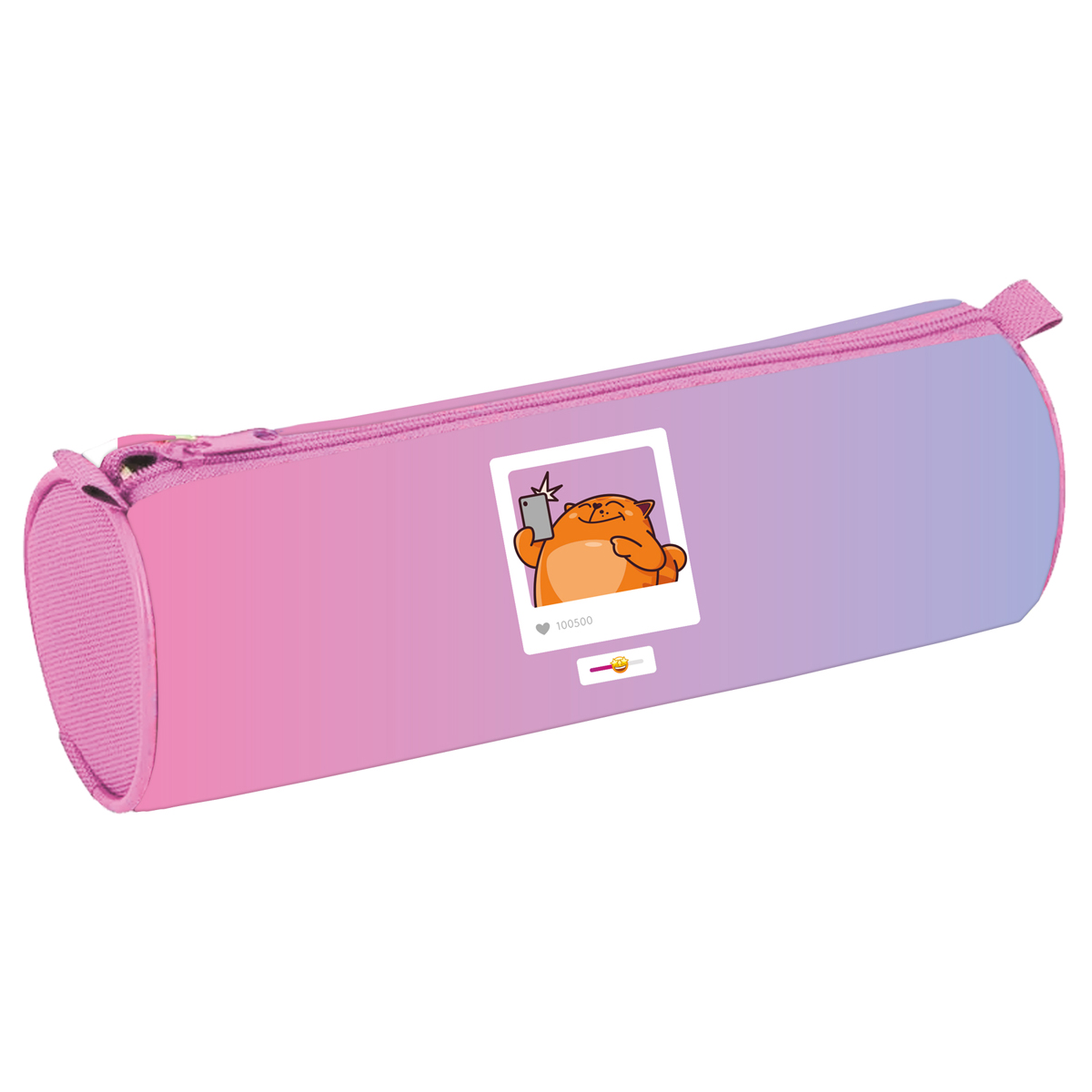 Пенал 210*80 ArtSpace "Cat selfie", тубус, полиэстер
