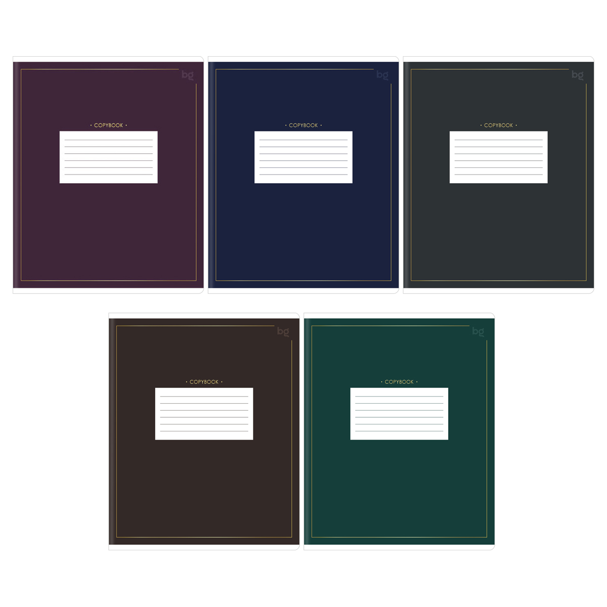 Тетрадь 18л., клетка BG "Minimal"