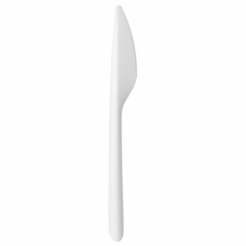 Нож одноразовый полипропиленовый 173мм белый, ПРЕМИУМ, ВЗЛП, ШК2833, 4031Б