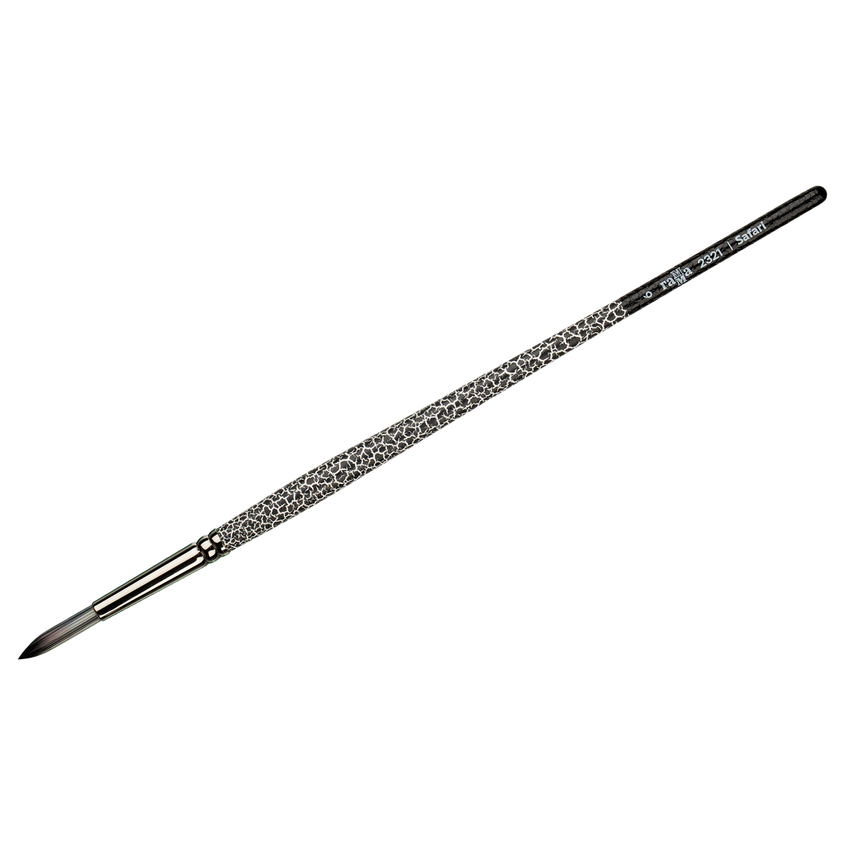 Кисть художественная синтетика Гамма "Safari", круглая №6, средняя ручка