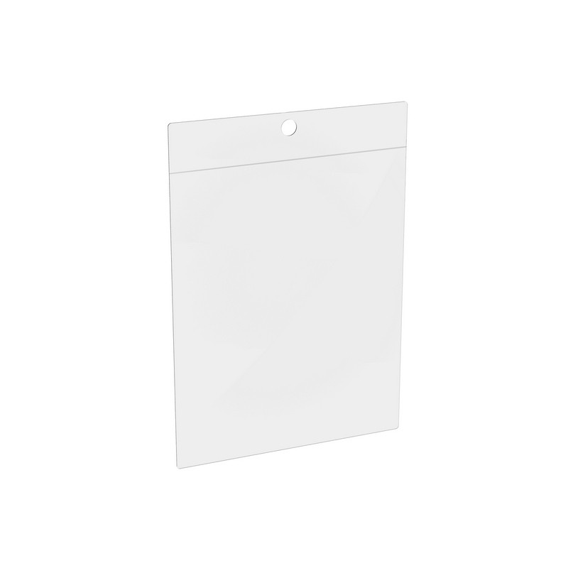 Ценникодержатель для информации подвесной из мягк. ПВХ FW, А7, 50шт/уп