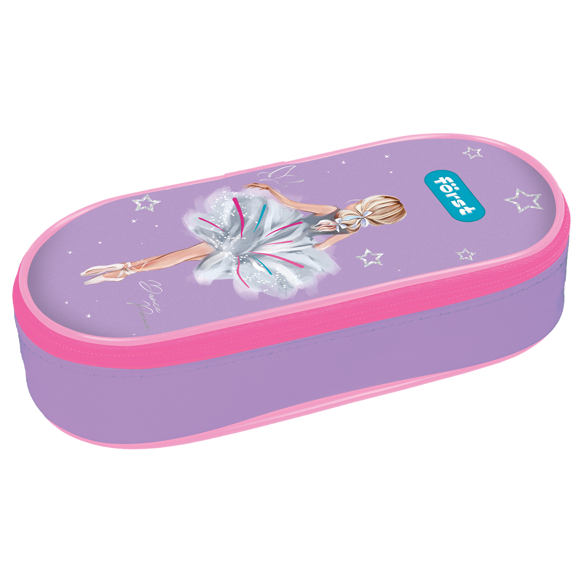 Пенал корпусный 1 отделение, 220*90*45 Först "Dance Dream", полиэстер