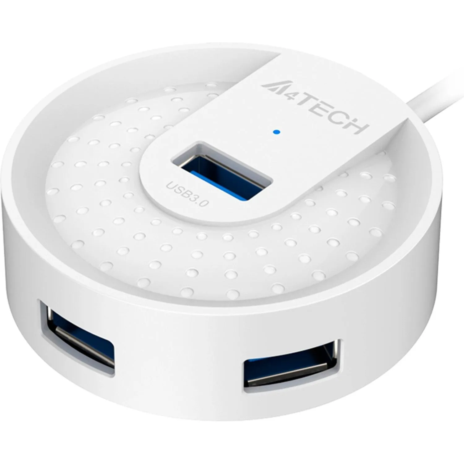 Разветвитель USB 3.0 A4Tech HUB-30 4порт. белый