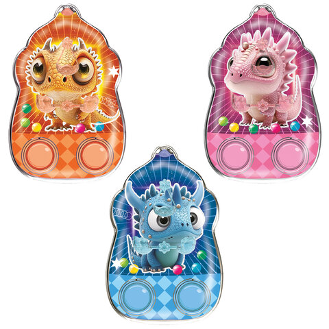 Водная игра ДРАКОНЧИКИ, 12*8 см, мячики, ассорти, 3 вида, JOLLY JOT (ДЖОЛЛИ ДЖОТ), 665994