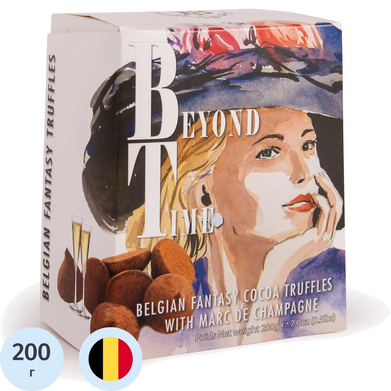 Конфеты Beyond Time трюфели с шампанским (Бельгия), 200г