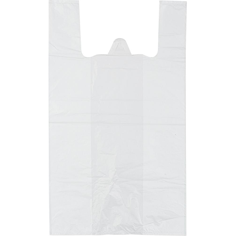 Пакет-майка ПНД 16+12х30 9 мкм 100шт./уп. белая