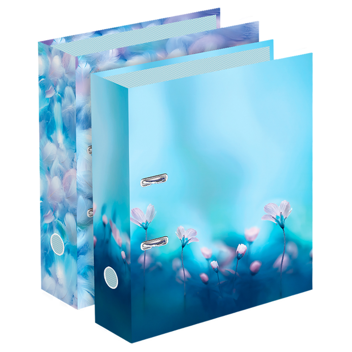 Набор папок-регистраторов 2шт., СТАММ "Нежность", 50мм.