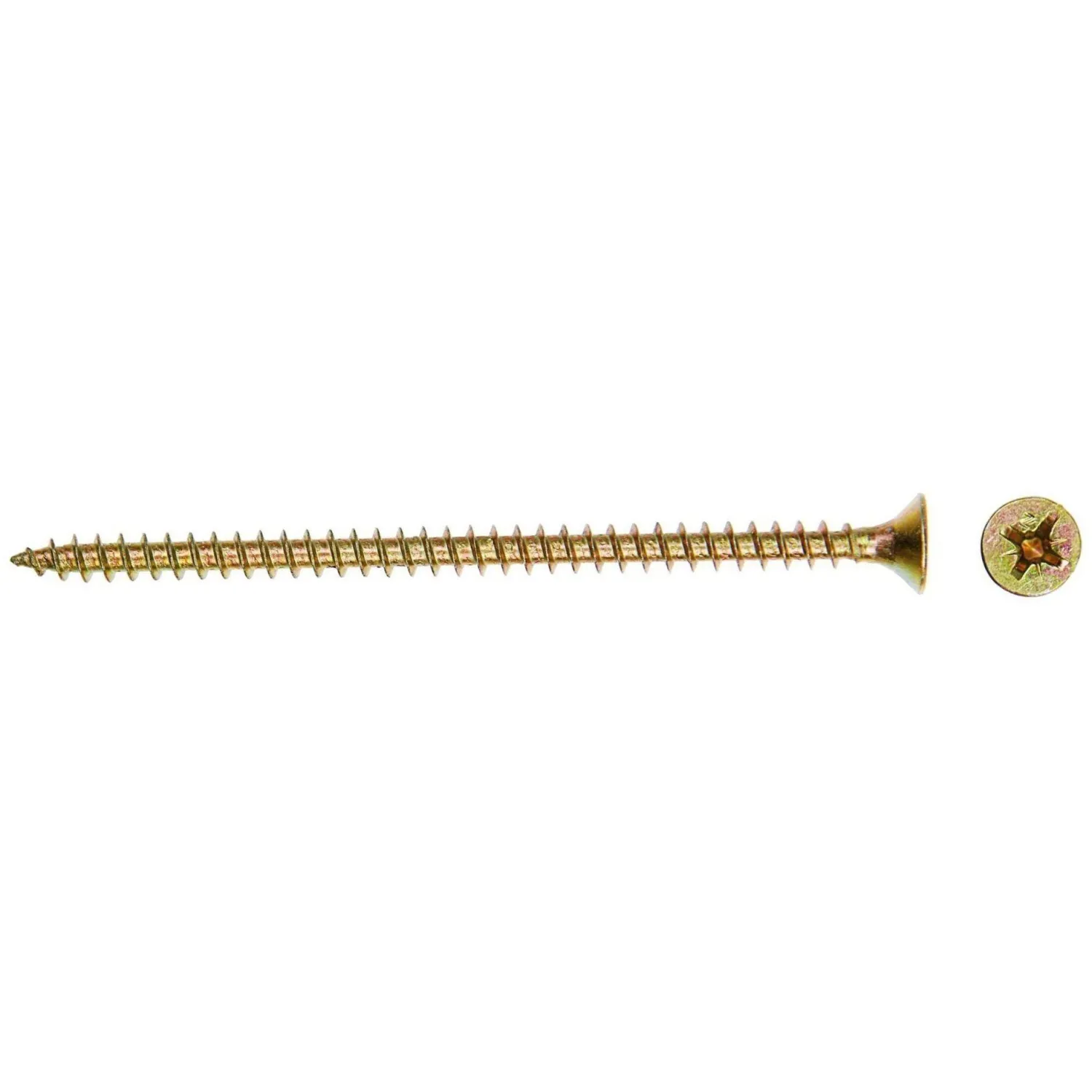 Саморезы универсальные  90х6,0 мм (50 шт/уп) желтые  Zitar (102274)