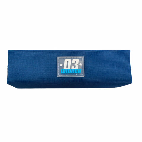 Пенал ЮНЛАНДИЯ ЮНИОР, 1 отделение, полиэстер, аппликация, "Winner", 20х6х4 см, 273800