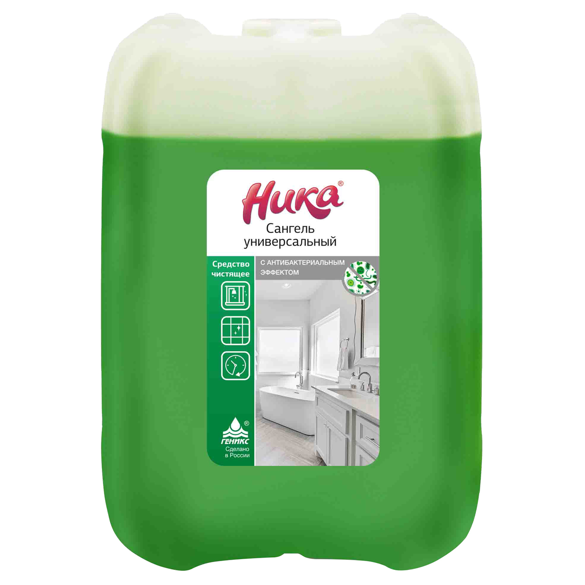 Средство  чистящее "Ника-Сангель универсальный" с антибактериальным эффектом, 5кг (ПОД ЗАКАЗ)