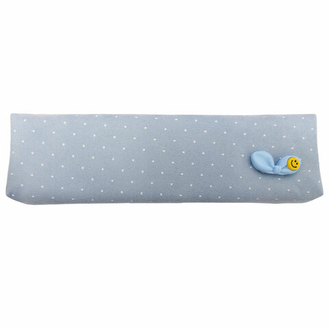 Пенал ЮНЛАНДИЯ ЮНИОР, 1 отделение, полиэстер, аппликация, "Bow", 20х6х4 см, 273803