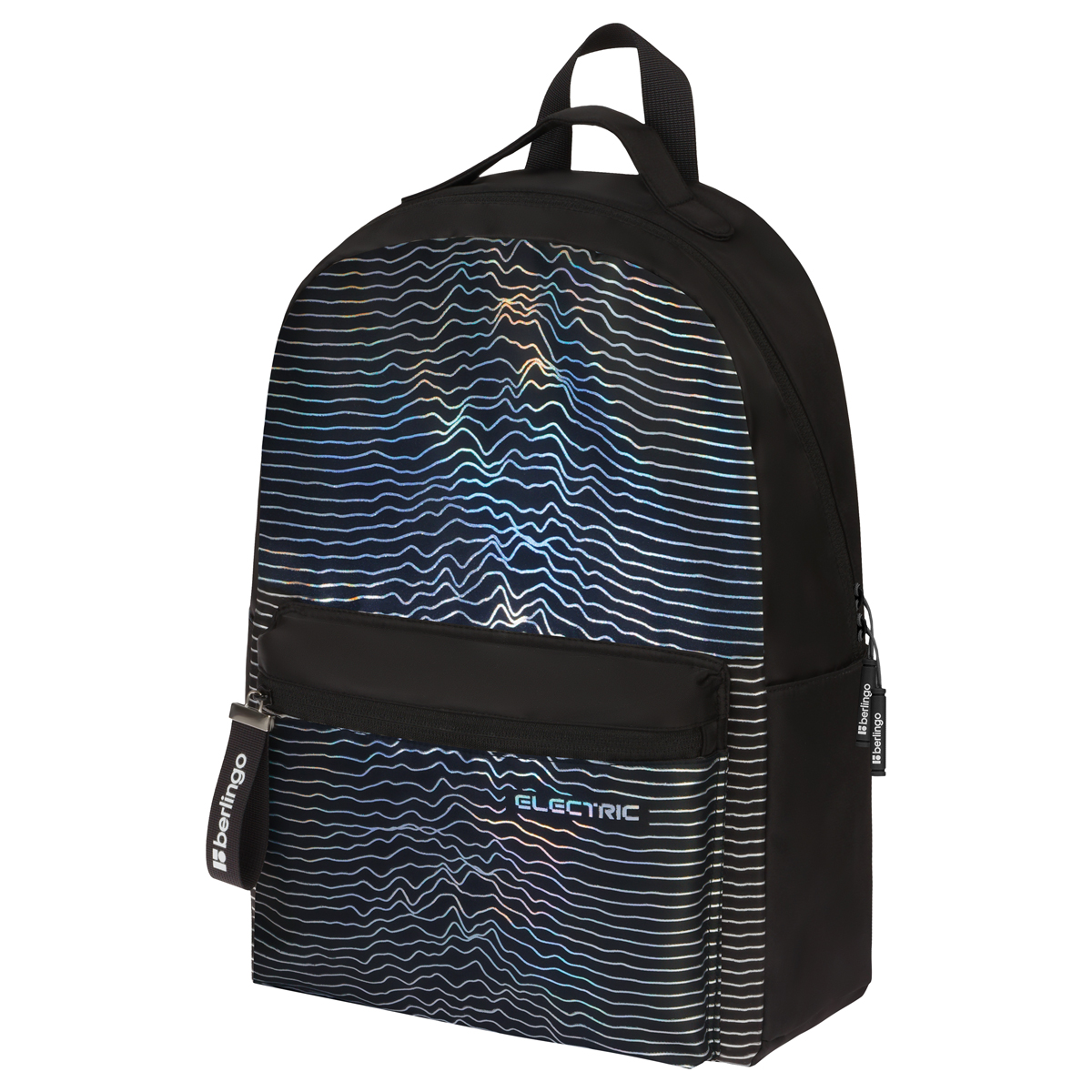 Рюкзак Berlingo "Electric" 41*28*16 см, 1 отделение, 3 кармана, уплотненная спинка