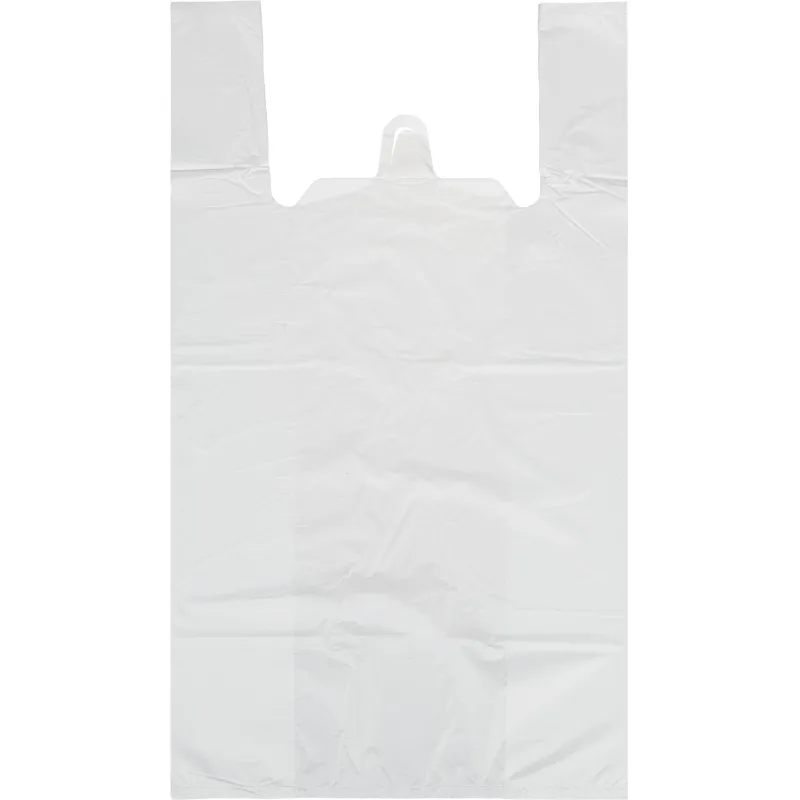 Пакет-майка ПНД 30+16х55, 16мкм, белая, 1000шт/уп(10уп)(РСК)