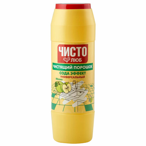Чистящее средство порошок 400г ЧИСТОЛЮБ "Яблоко", 2300054