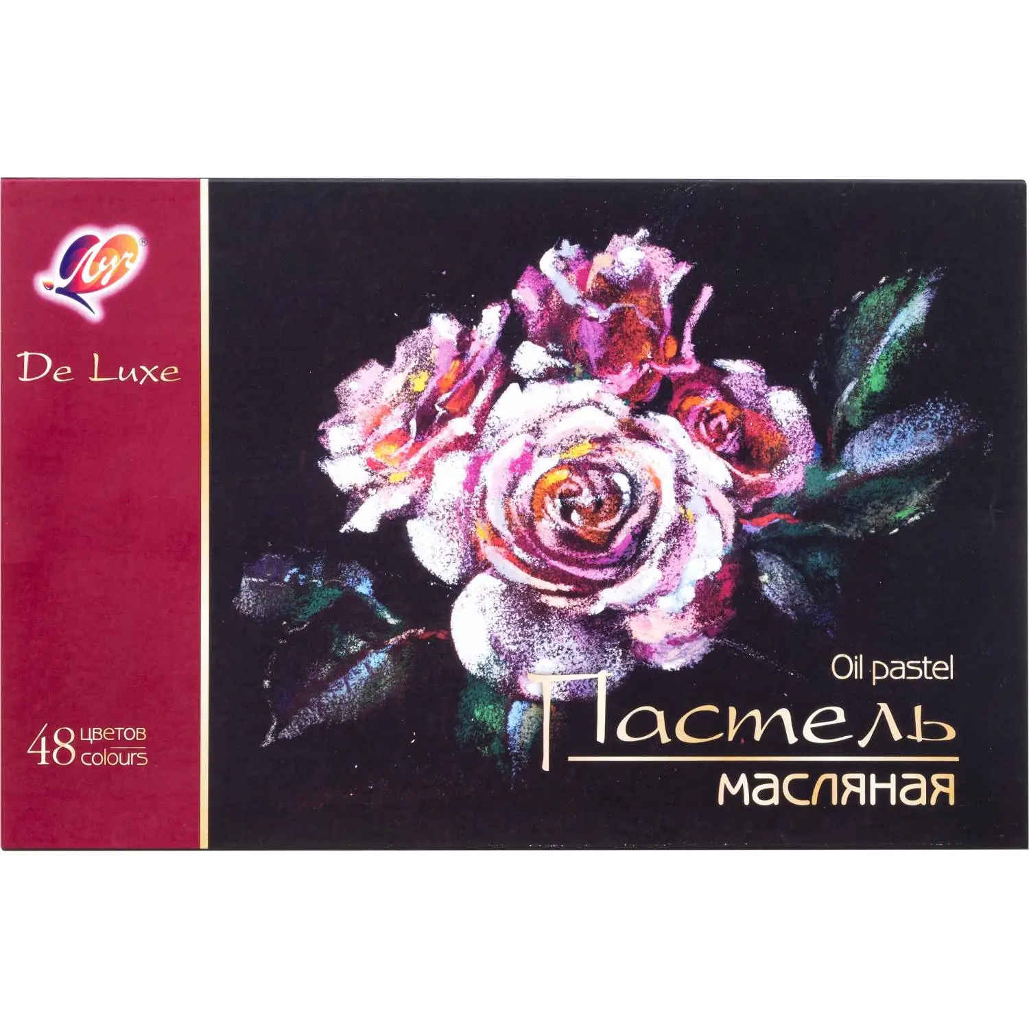 Пастель масляная Люкс 48 цв (круглая) 30С 1940-08 набор