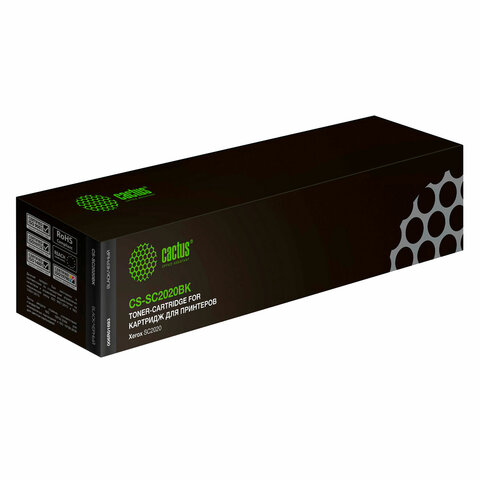 Картридж лазерный CACTUS (CS-SC2020BK) для Xerox DocuCentre SC2020 черный, ресурс 9000 стр