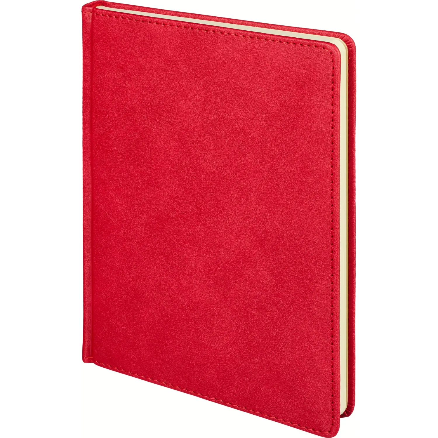 Ежедневник недатированный А5+ CLASSIC иск.кожа КРАСНЫЙ 3-689/04