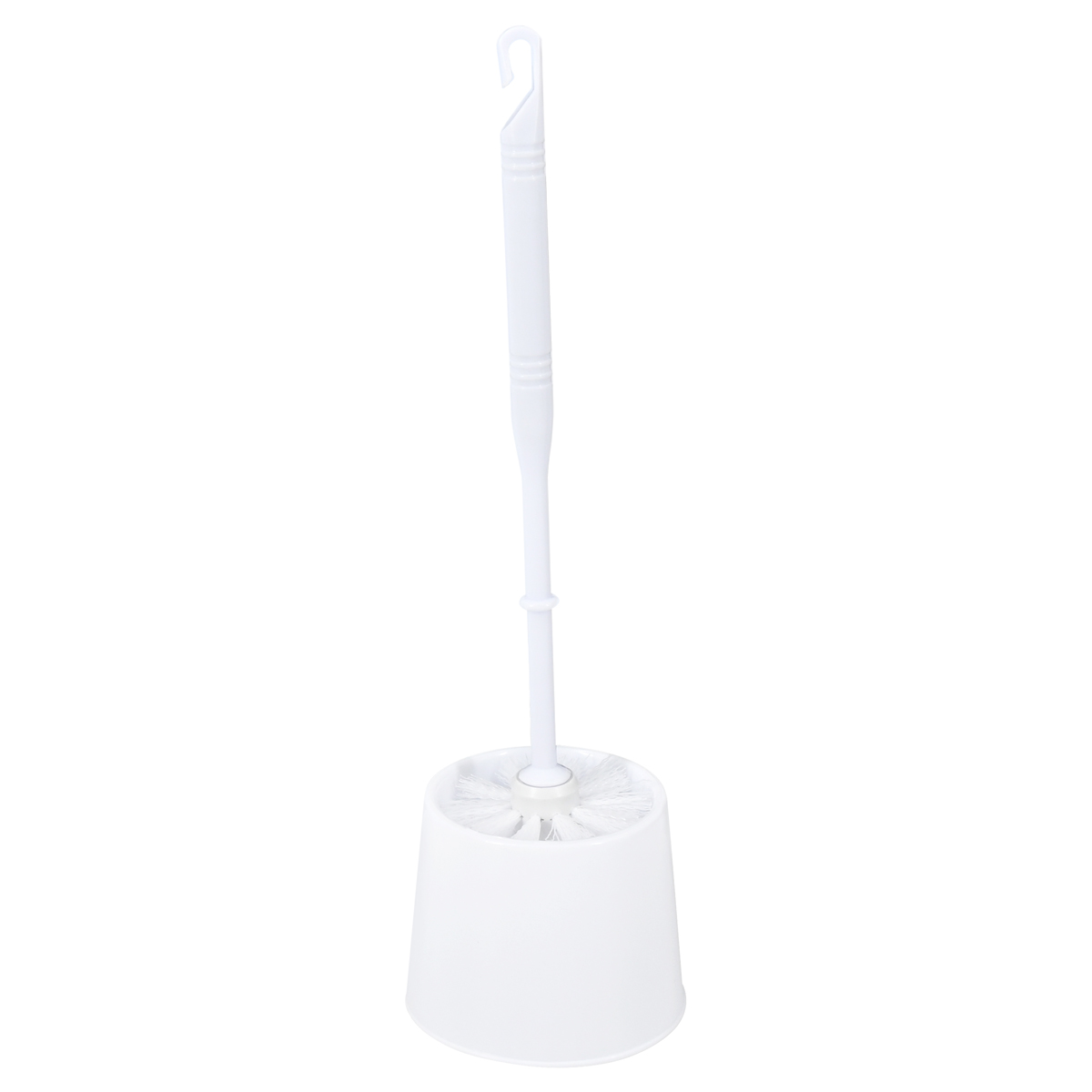 Ерш для унитаза VEGA с подставкой, пластик, белый