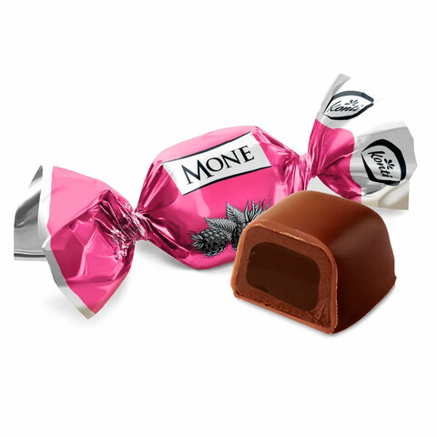 Конфеты KONTI "Моне" вкус трюфель с малиной, 1000 г, 20250