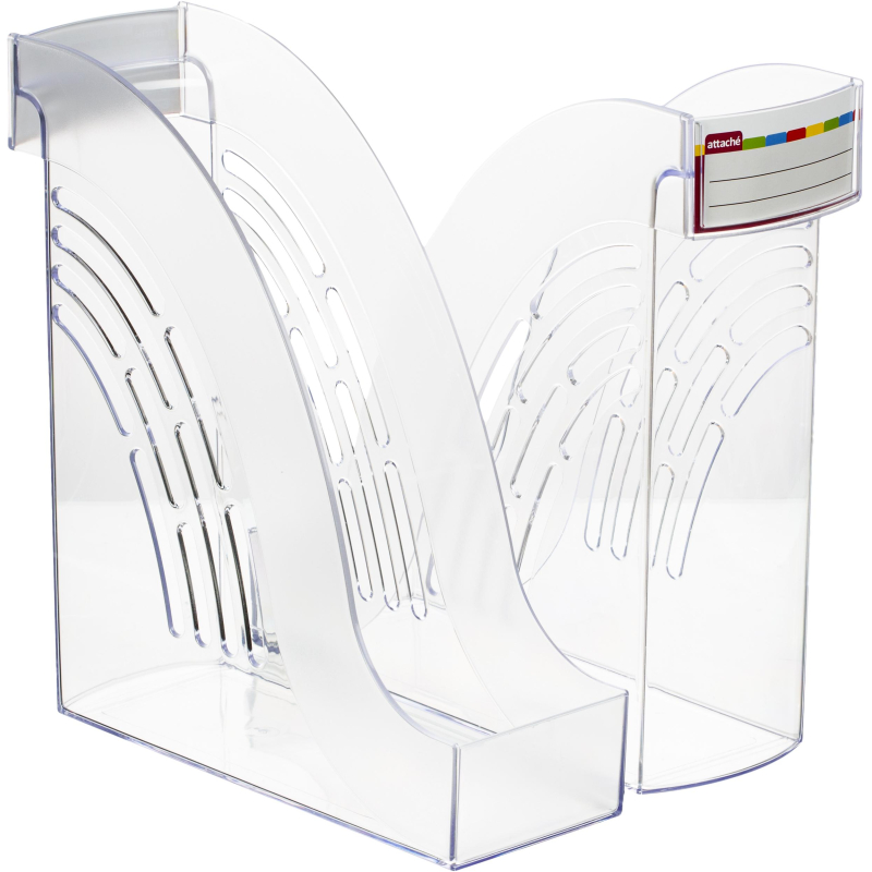 Вертикальный накопитель ATTACHE 95мм прозрачный 2 шт/упк