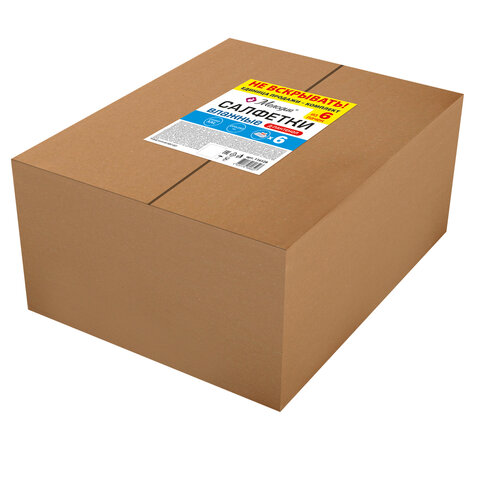 Салфетки влажные для интимной гигиены КОМПЛЕКТ (6 пачек х 80 шт.), 220х250 мм, Д-пантенол, МЕЛОДИЯ, 116528