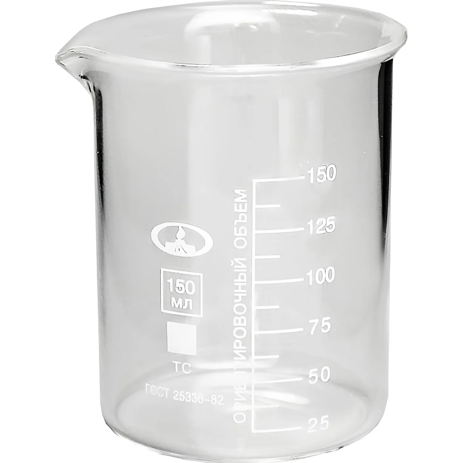 Лабораторный стакан Н-1-150 с делением 10003815, 12шт/уп