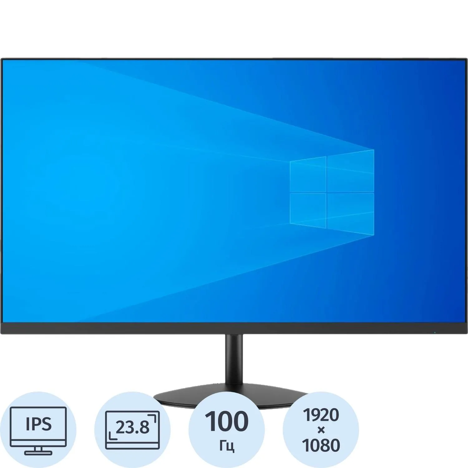 Монитор Dahua 23.8 DHI-LM24-A201I IPS/HDMI/100Гц/VGA/FHD/черный