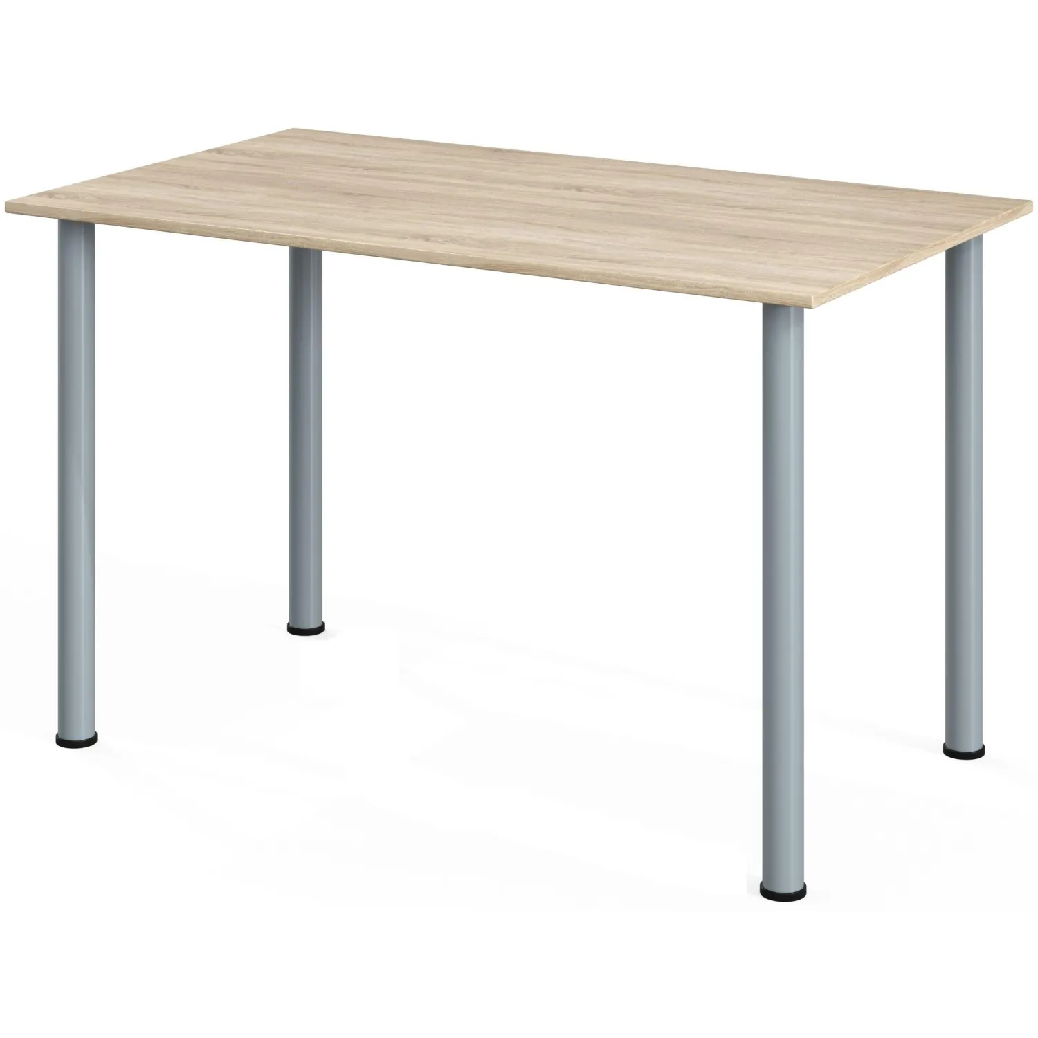 Стол обеденный MET_МДС 120х70 дуб сонома/серый