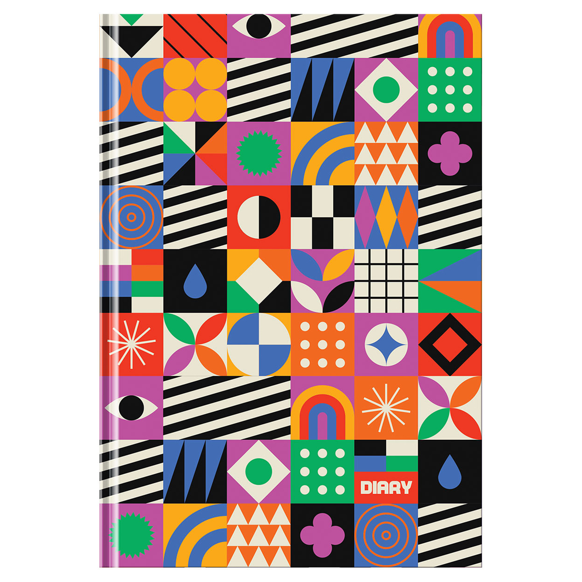 Ежедневник недатированный А5, 136л., ЛАЙТ BG "Graphic", глянцевая ламинация