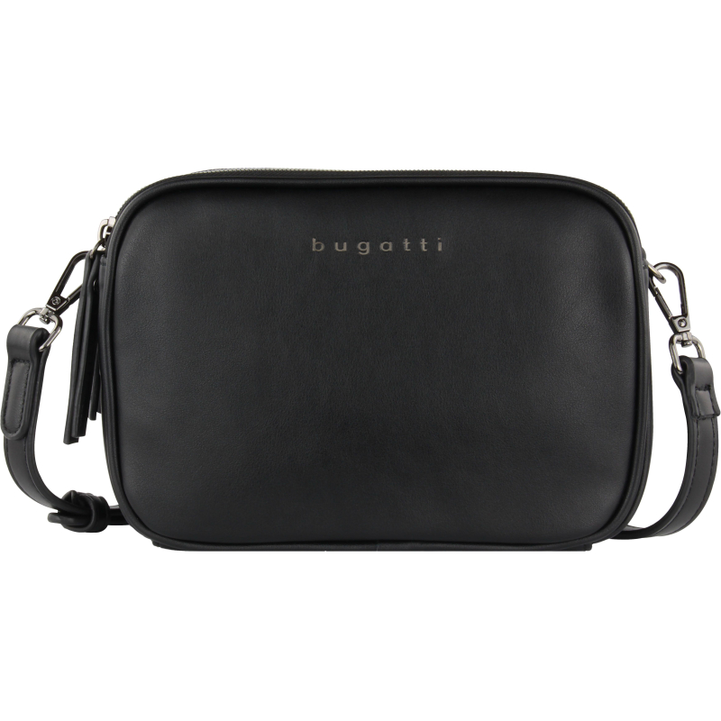 Сумка кросс-боди женск BUGATTI Almata,черн,полиуретан,21,5х6х15см, 49665401