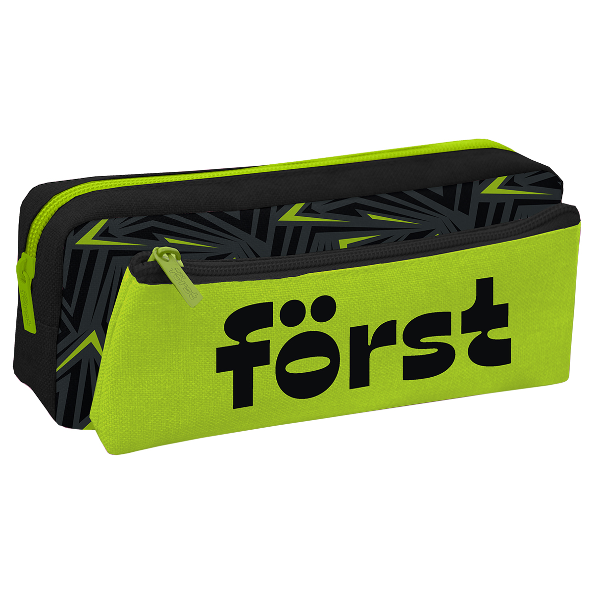 Пенал мягкий 2 в 1, 1 отделение, 205*80*40 Först "Direction", съемная косметичка на липучке