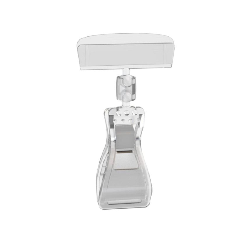 Ценникодержатель подвесной для информации на прищепке,10шт/уп