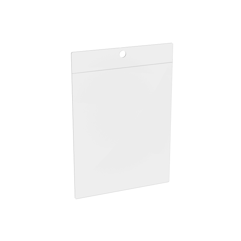 Ценникодержатель настенный для инф. подвесной из мягк. ПВХ FW, А4, 25шт/УП