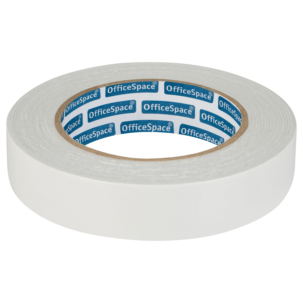 Клейкая лента двусторонняя OfficeSpace, 25мм*5м, на вспененной основе, 1мм