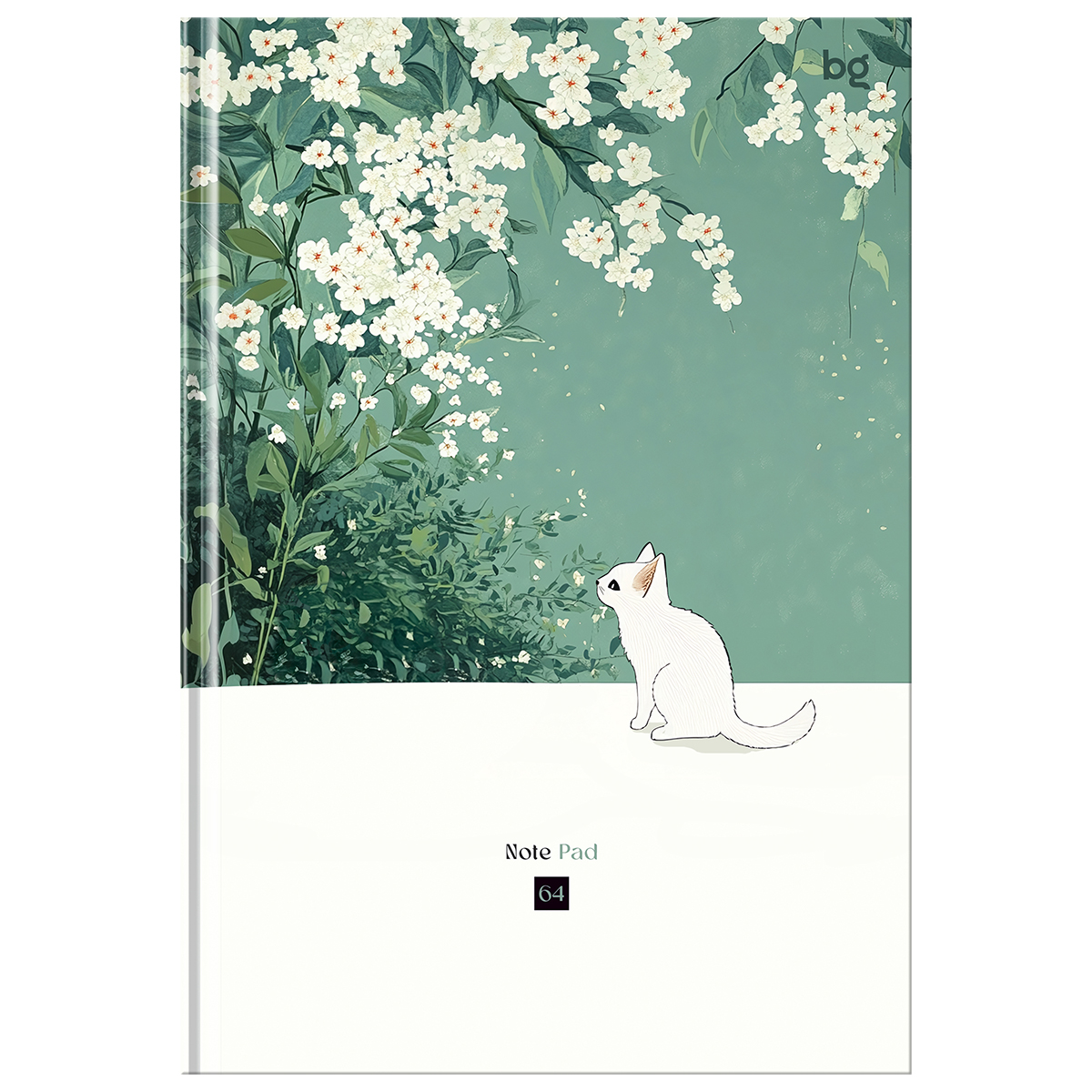 Бизнес-блокнот А5, 64л., евроформат, BG "Расцвет", глянцевая ламинация