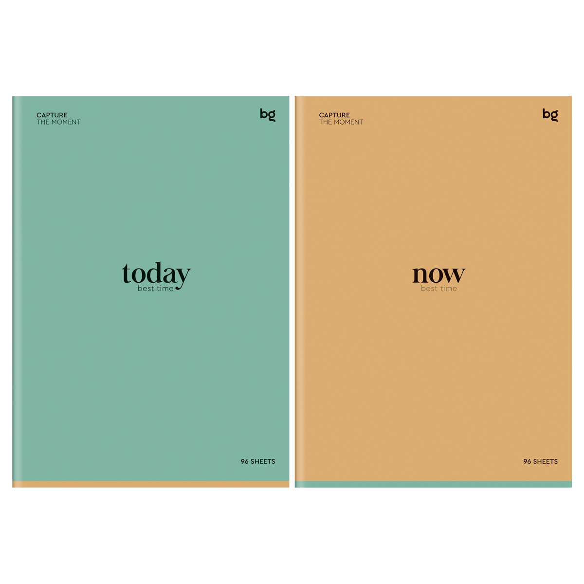 Тетрадь 96л., А4, линия BG "Сегодня. Сейчас"