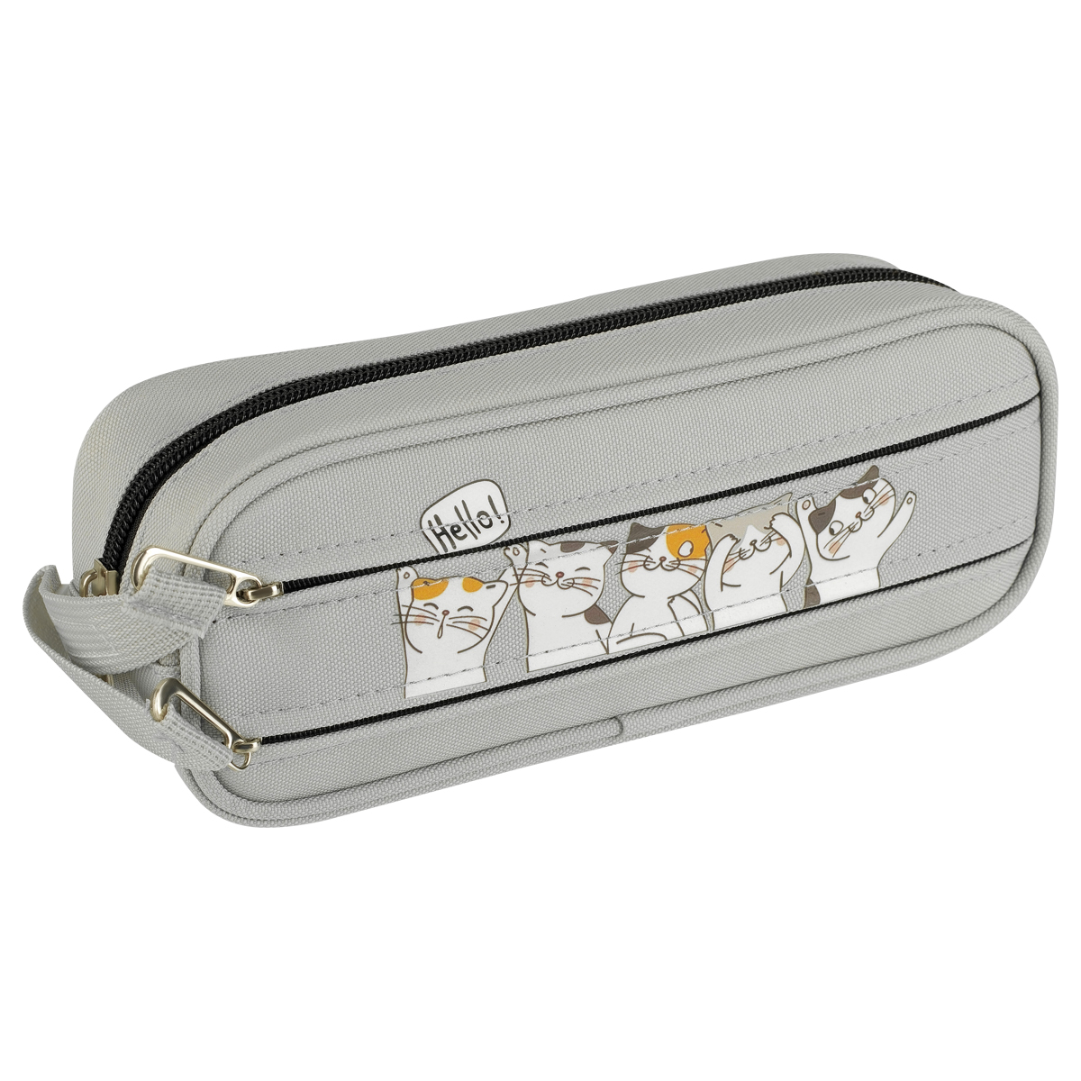 Пенал мягкий 220*50*80 MESHU "Friends", полистер