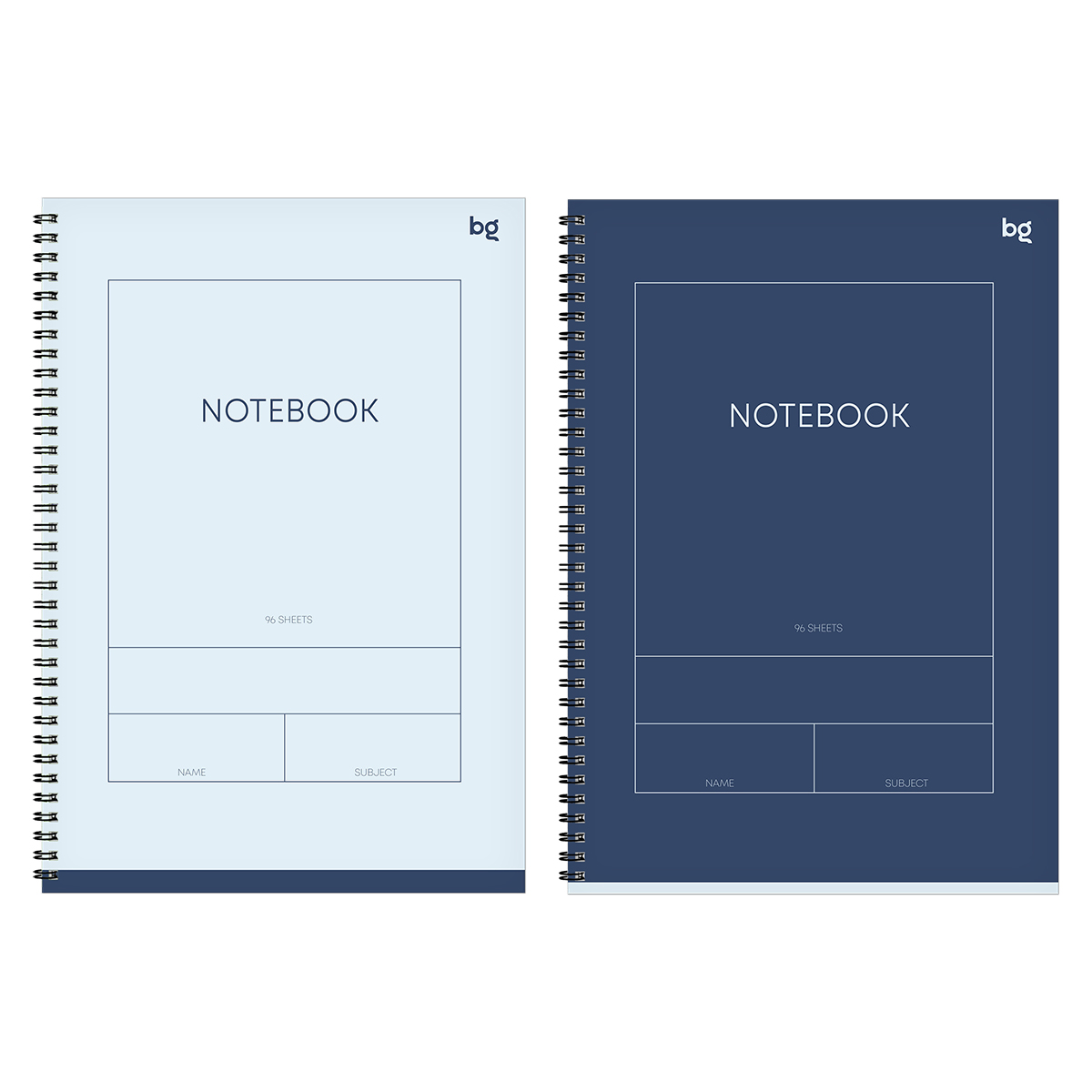 Тетрадь 96л., А4, клетка, на гребне BG "Mono style"