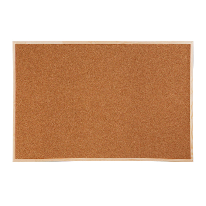 Доска пробковая OfficeSpace, 100*150см, деревянная рамка
