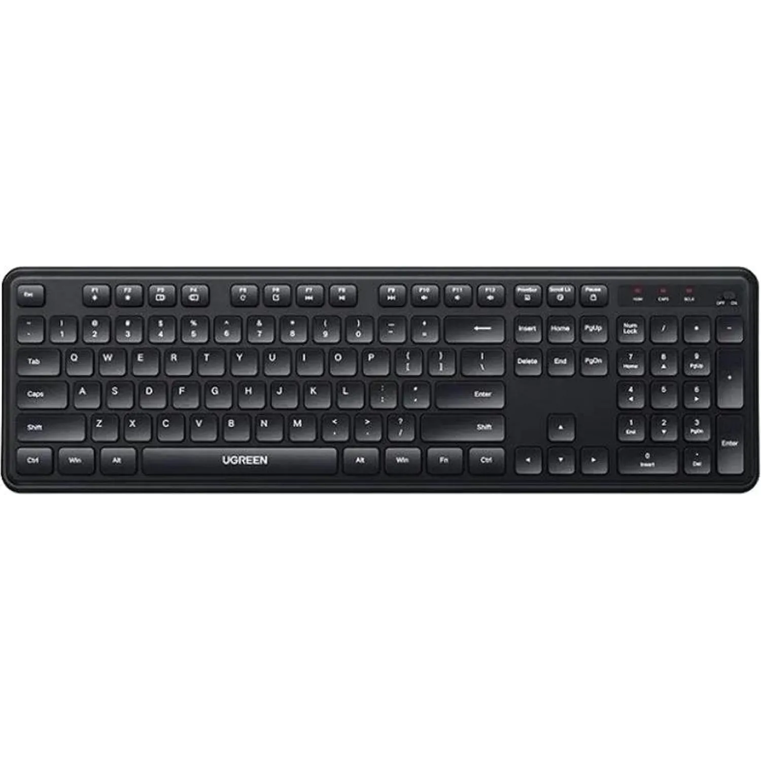 Клавиатура UGREEN K331 (55654) Беспров. 2.4GHz RU черный