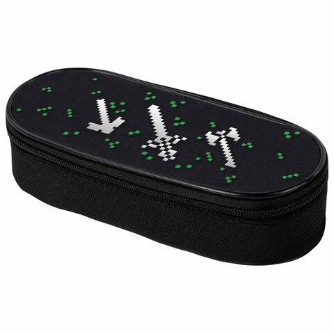 Пенал-футляр BRAUBERG, 1 отделение, органайзер, полиэстер, 22x9х5 см, "Digital tools", 273568