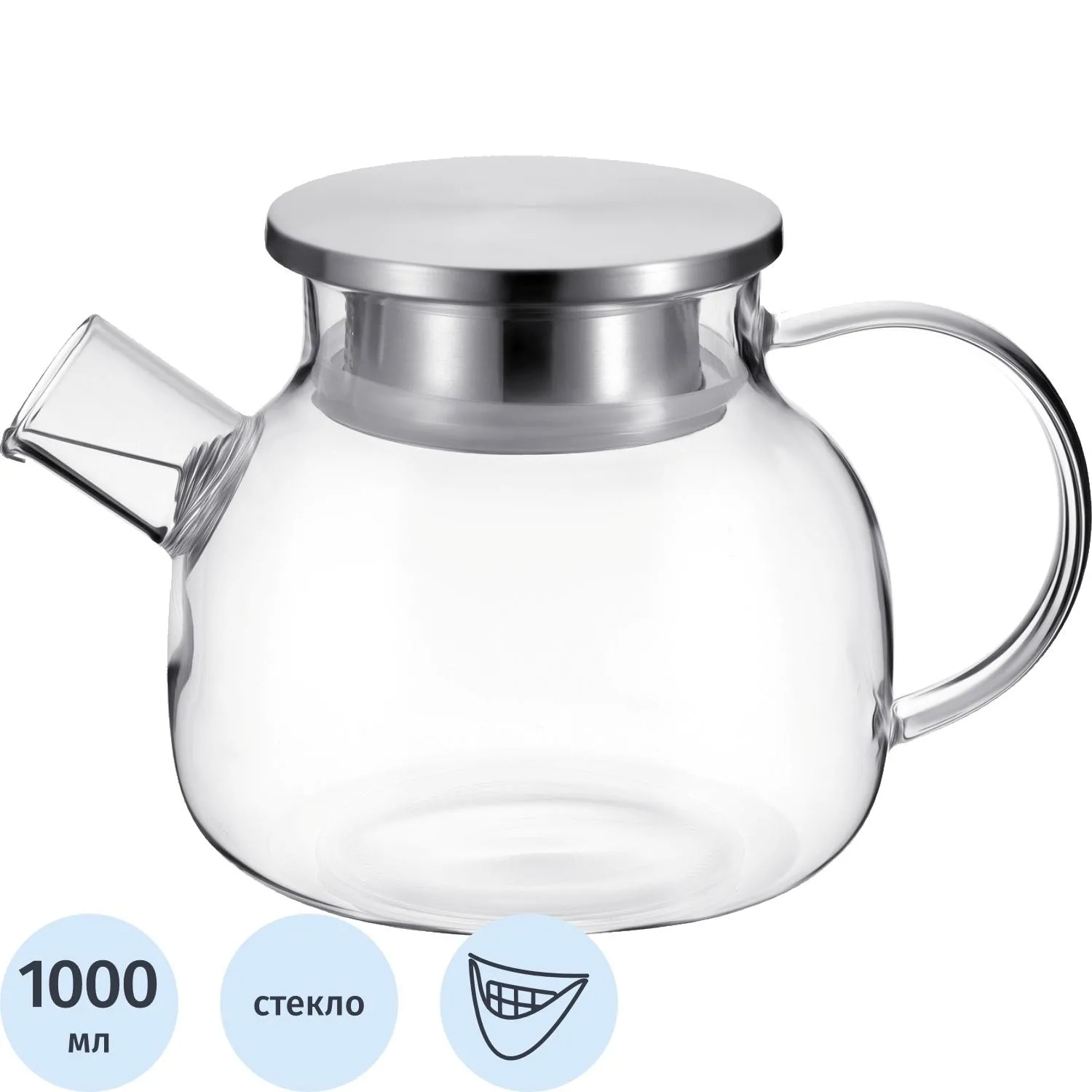 Чайник заварочный 1л Linea FRANCO (93-FR-TEA-12-1000)