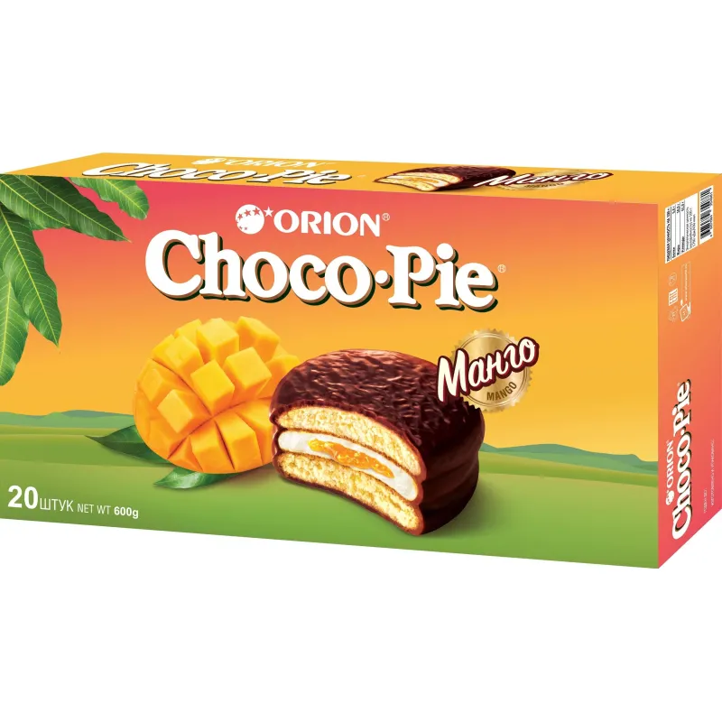 Пирожное Choco Pie Mango манго, 600г