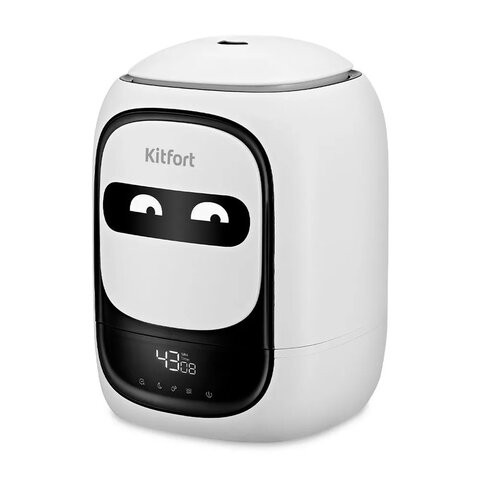 Увлажнитель воздуха KITFORT КТ-2878, объем бака 4,8 л, 25 Вт, арома-контейнер, гигрометр, белый