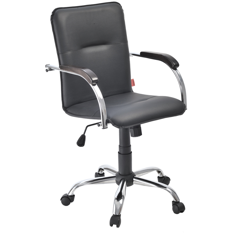 Кресло оператора Фабрикант "Самба G/Samba G", CH кожзам черный BOX1