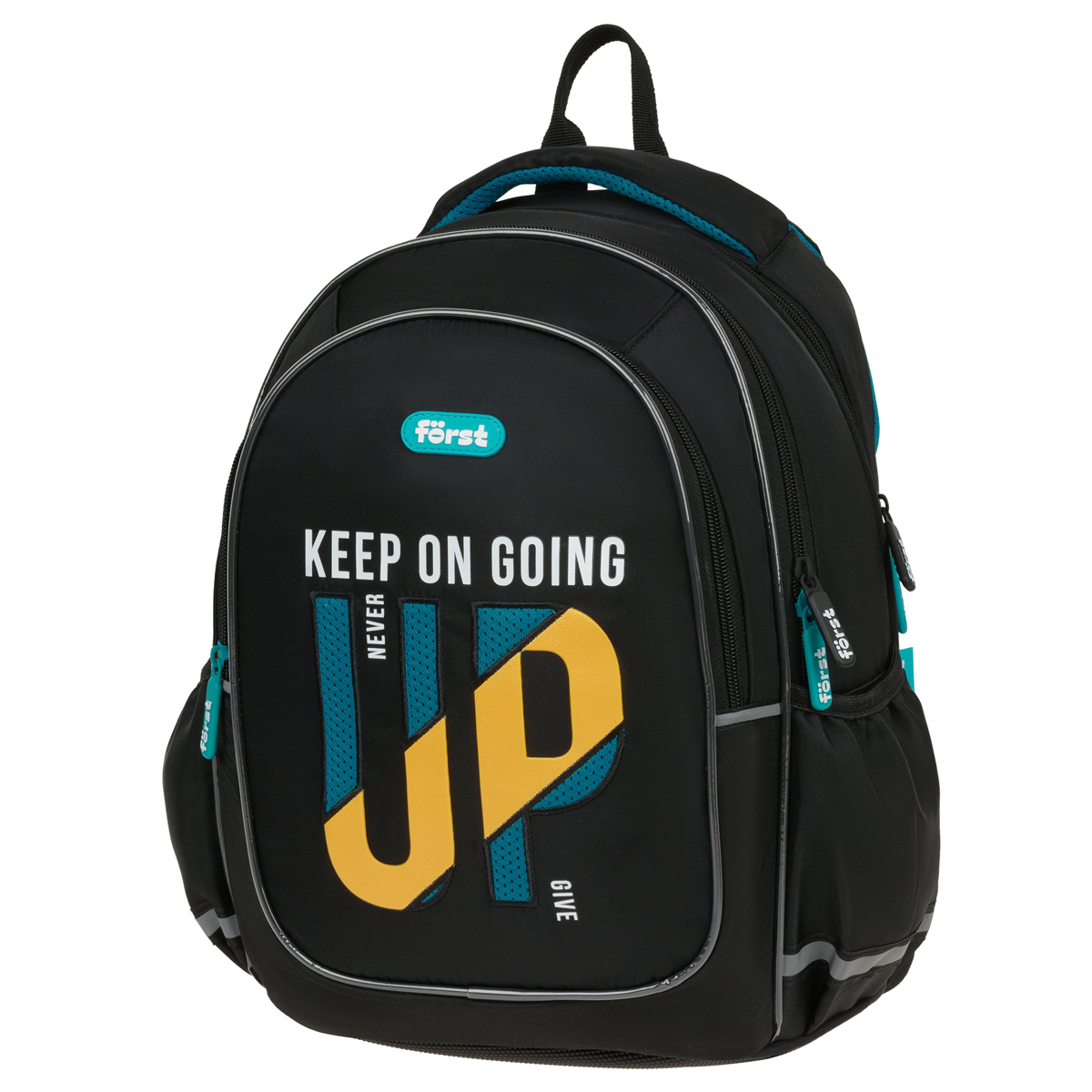 Рюкзак Först F-Cute "Up" 37*29*17 см, 3 отделения, 2 кармана, эргономичная спинка