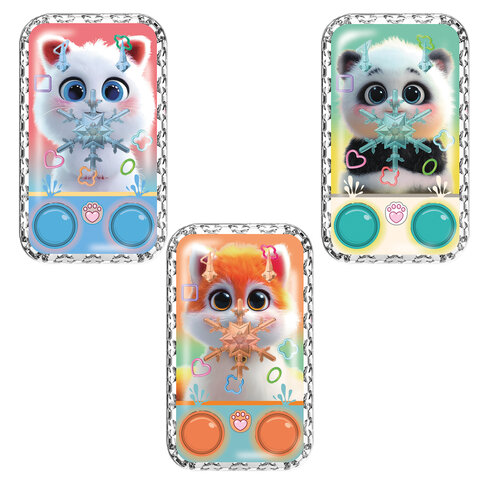 Водная игра МИЛЫЕ ЗВЕРЯТА, 13*7 см, колечки, ассорти, 3 вида, JOLLY JOT (ДЖОЛЛИ ДЖОТ), 665999